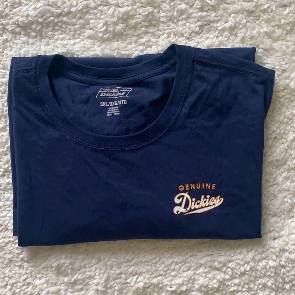 Dickies Genuine Logo Navy Tee